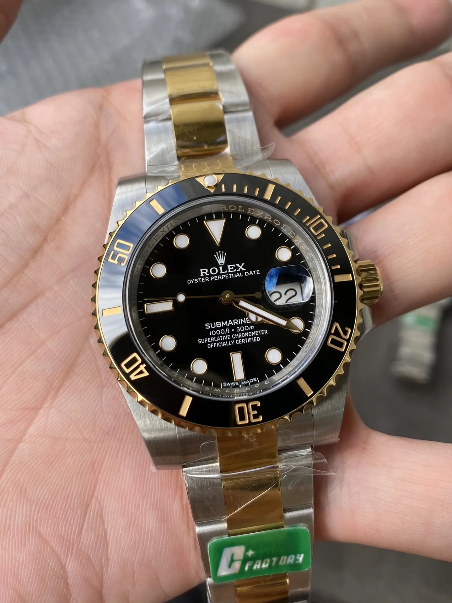 C+ | 3135 무브먼트｜40mm l 롤렉스 서브마리너 116613LN