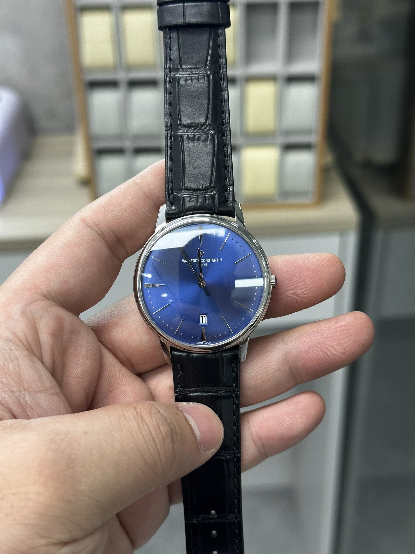 MKS l 9015 Cal.2450 l 40mm l 바쉐론 콘스탄틴 Patrimony  85180  V3