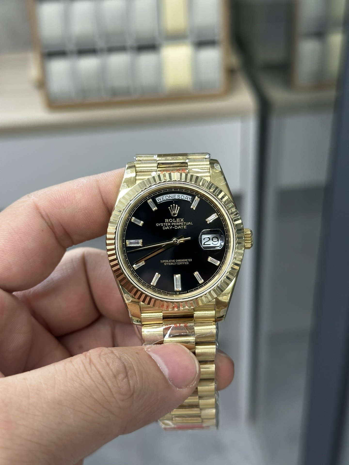 GM l 2836무브먼트 l 40mm l 데이데이트 Day-date 178g