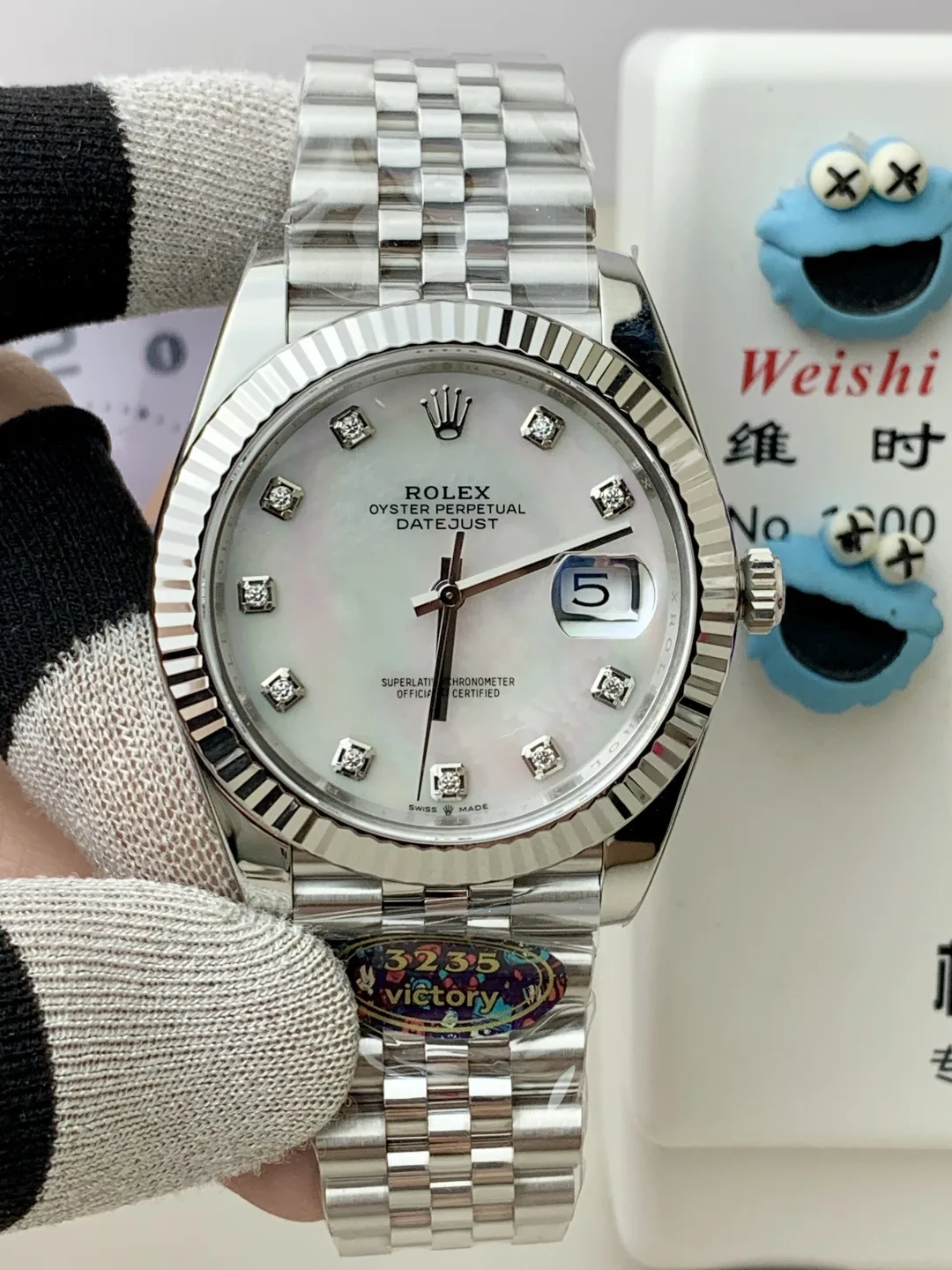 VF | 3235 무브먼트 l 41mm｜롤렉스 데이트저스트 126334