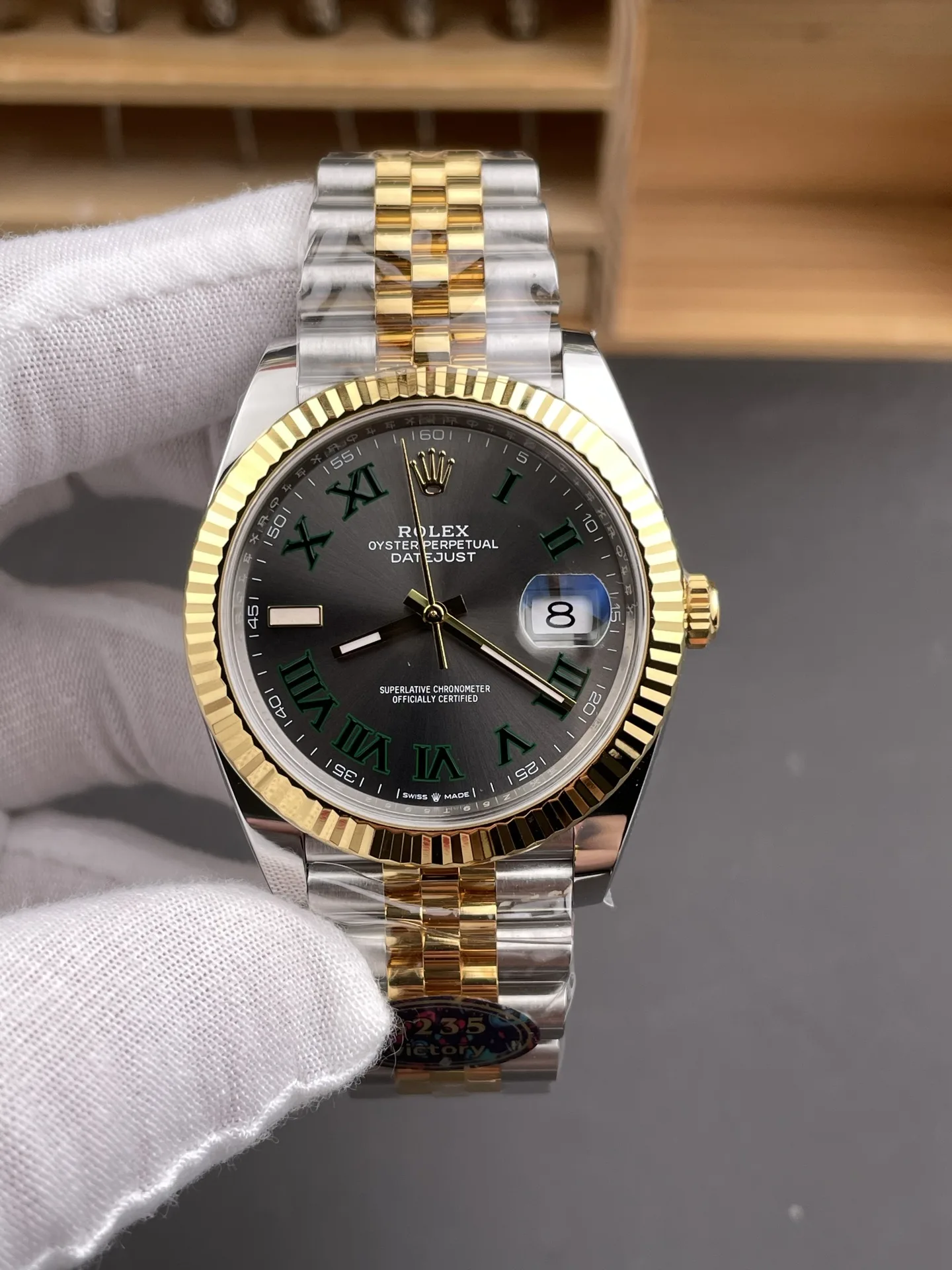 VF | 3235 무브먼트 l 41mm｜롤렉스 데이트저스트 126334