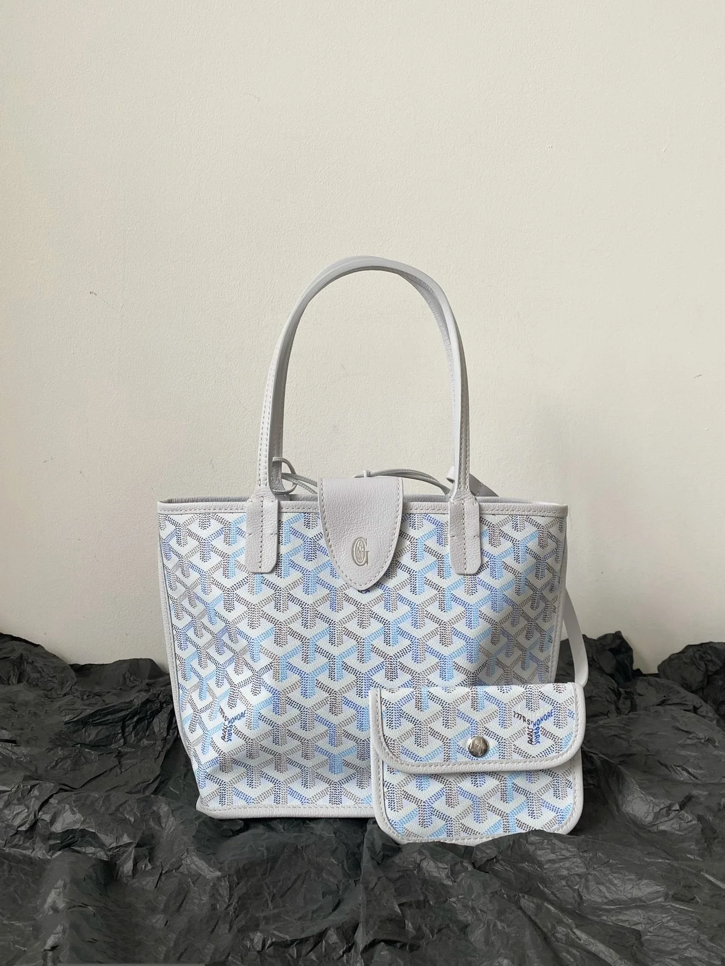 고야드 26 리버서블 미니 토트백 20×20×10cm